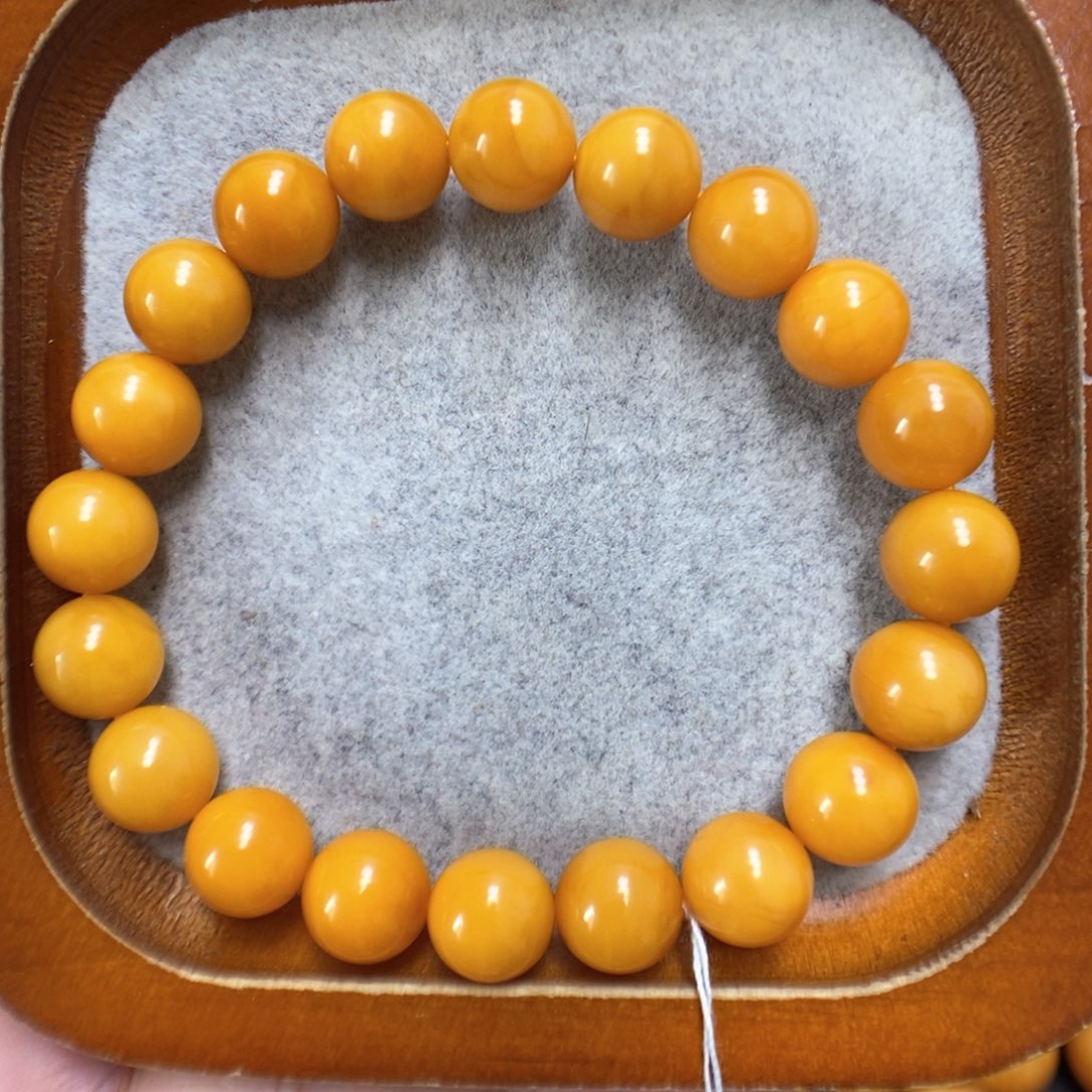 蜜蜡手串未镶嵌蜜蜡