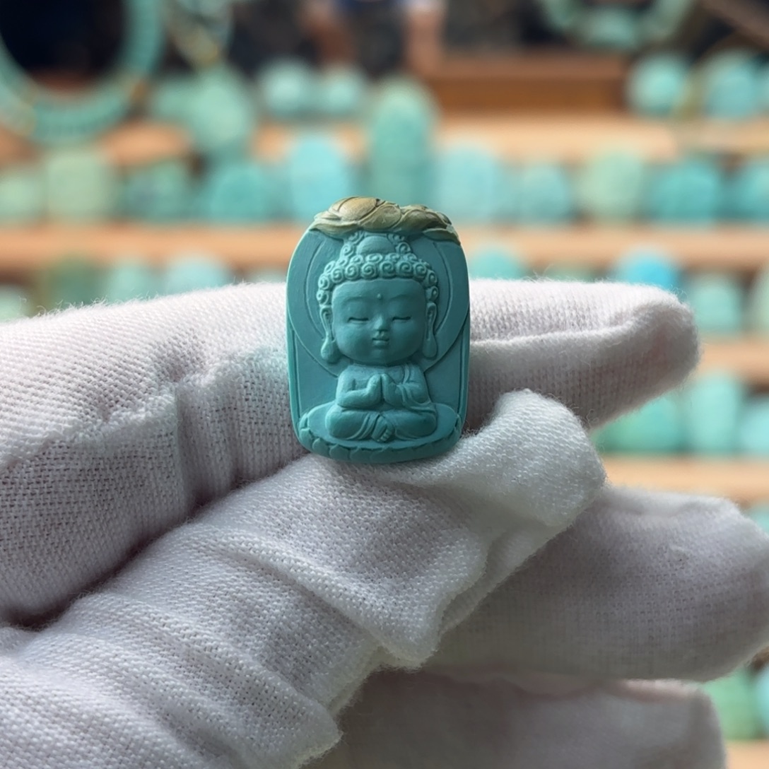 绿松石未镶嵌配饰