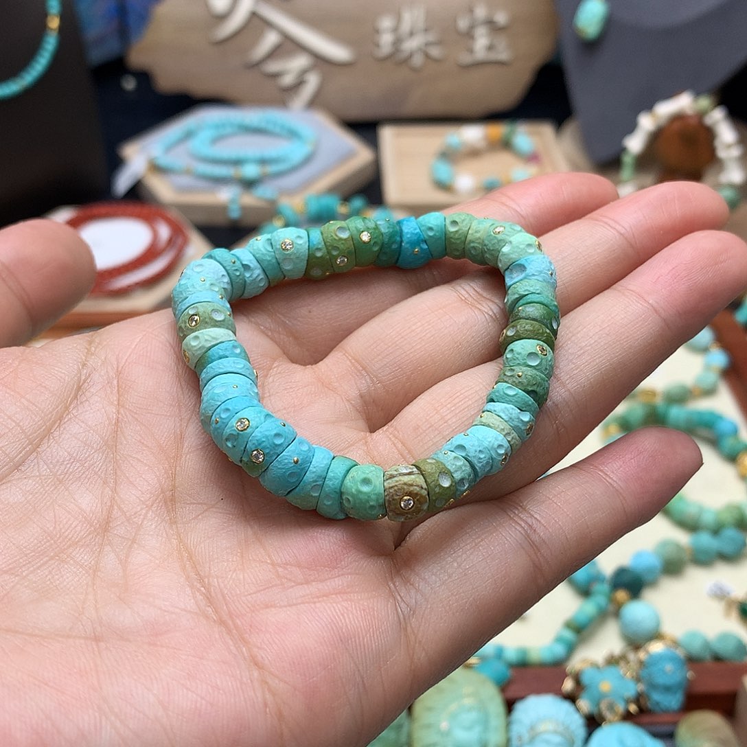 绿松石手链未镶嵌