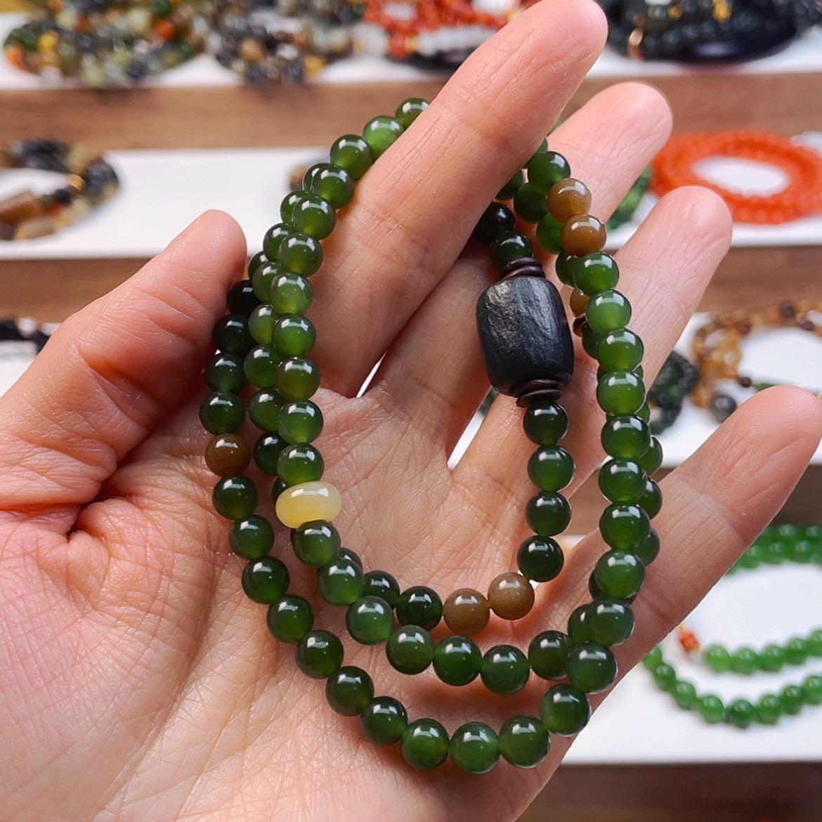 【闪购商品】和田玉手串未镶嵌