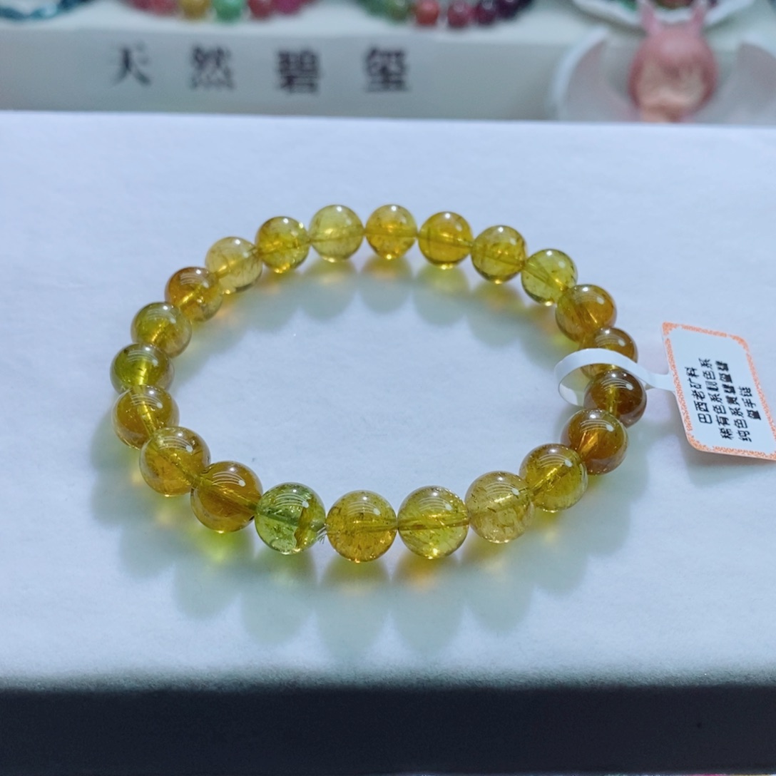 手链未镶嵌碧玺9.2mm左右