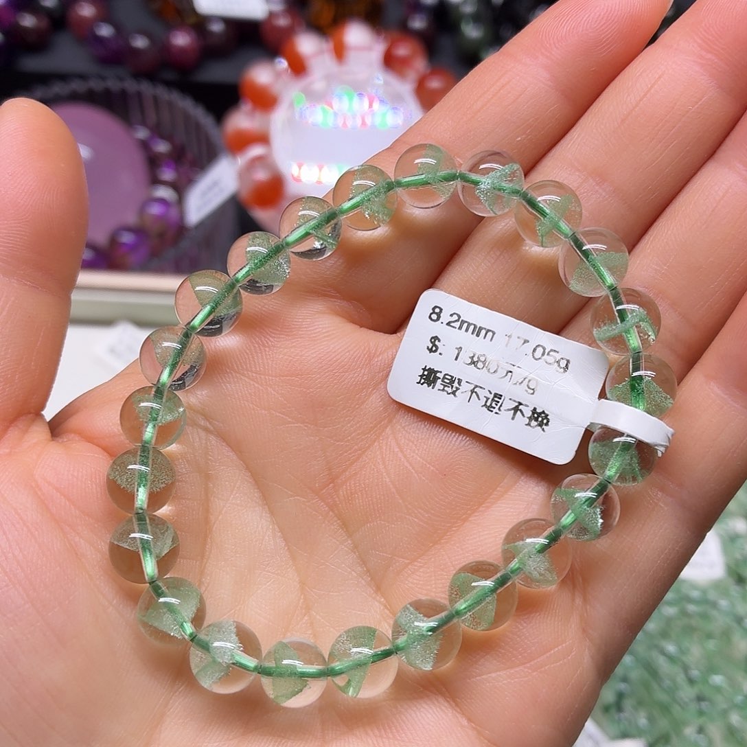 水晶手链未镶嵌天然水晶