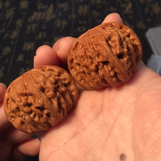 文玩核桃把件汉高楼43