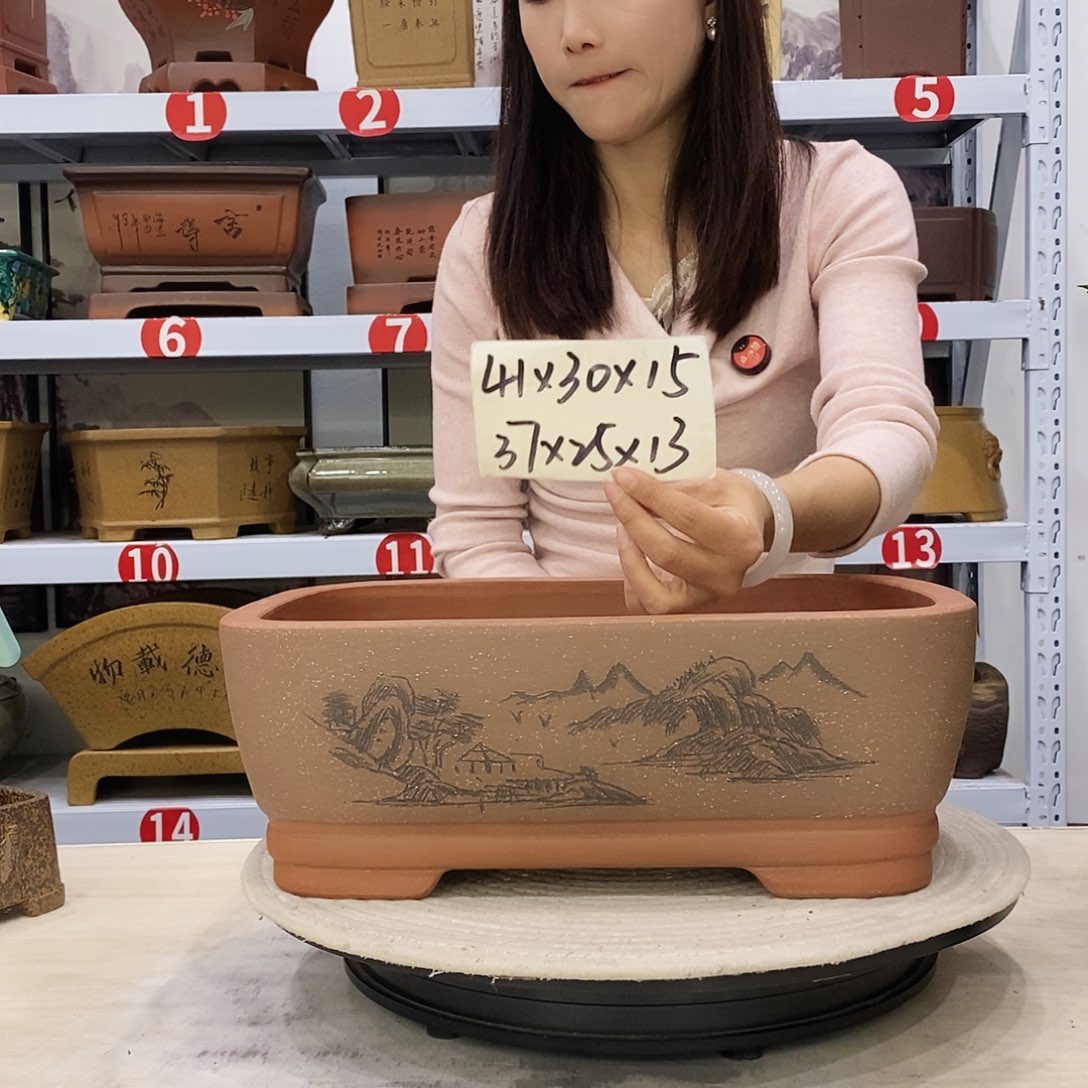 紫砂花盆紫砂花盆