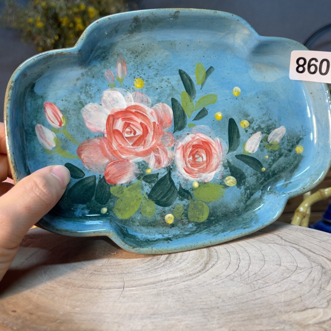 杯素浅陶瓷手工手绘