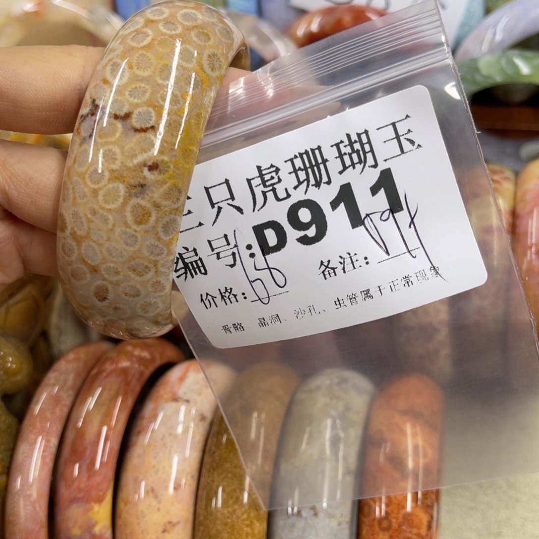 小***女硅化珊瑚（珊瑚玉）未镶嵌h