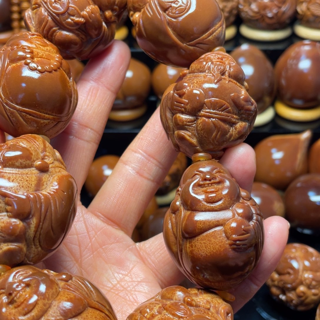 橄榄核手串/手链小*财迷一条