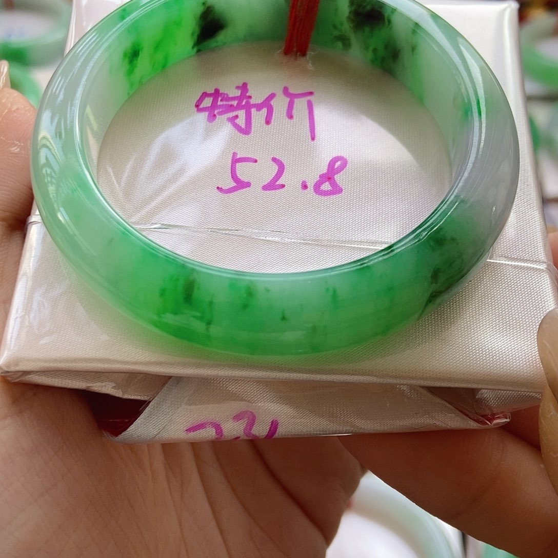 未镶嵌手镯翡翠完整度高4号