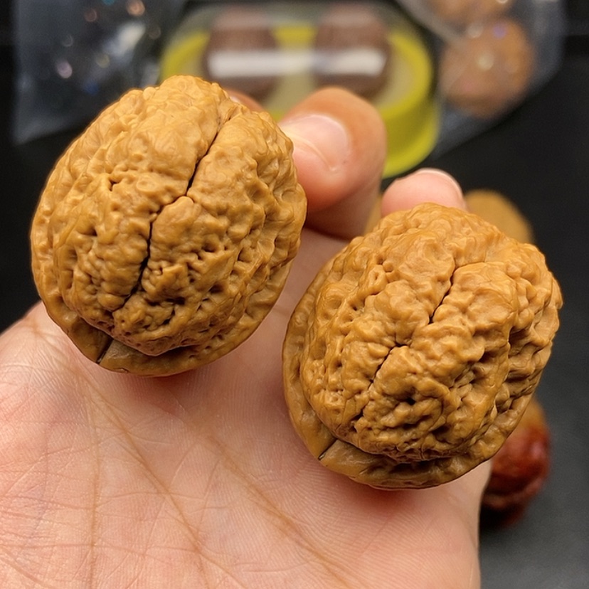 【闪购商品】把件文玩核桃心**动40尺老蟾头