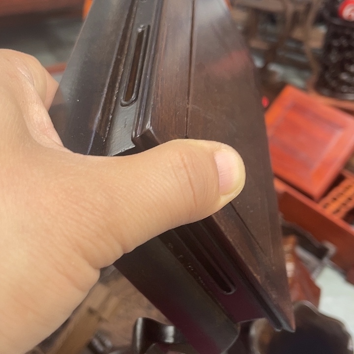 香榧木红木底座工艺品