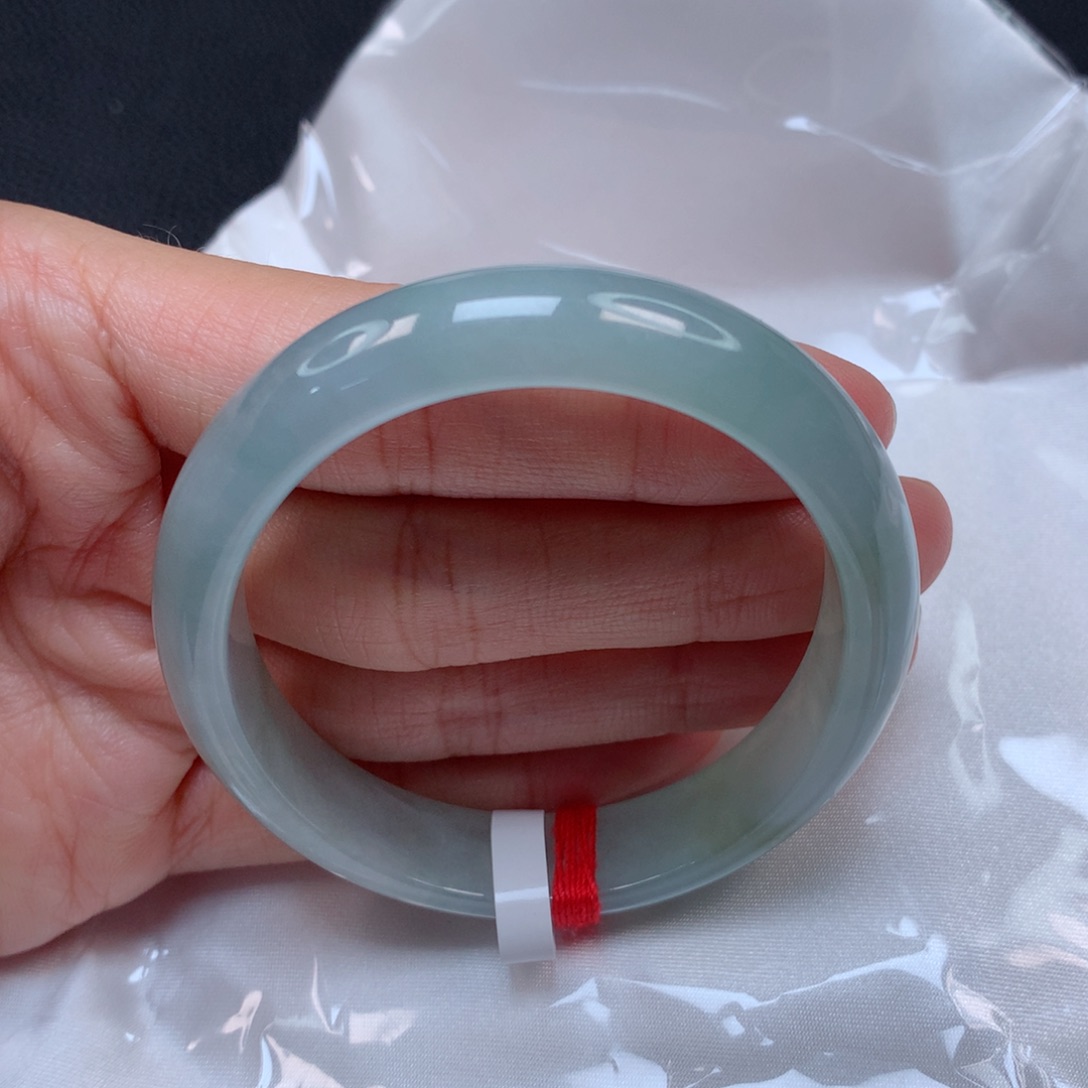 翡翠手镯未镶嵌天然56贵妃