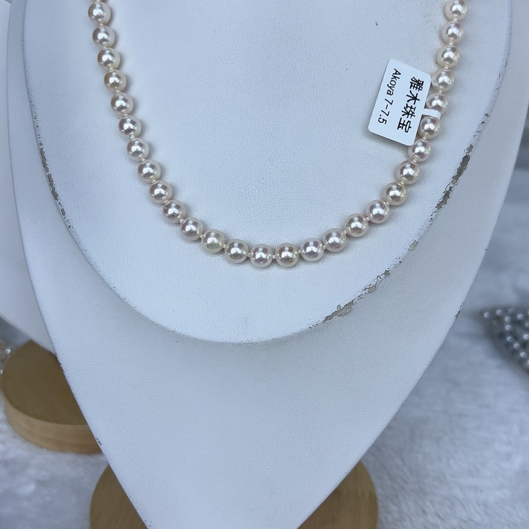 海水珍珠颈饰银S925镶嵌