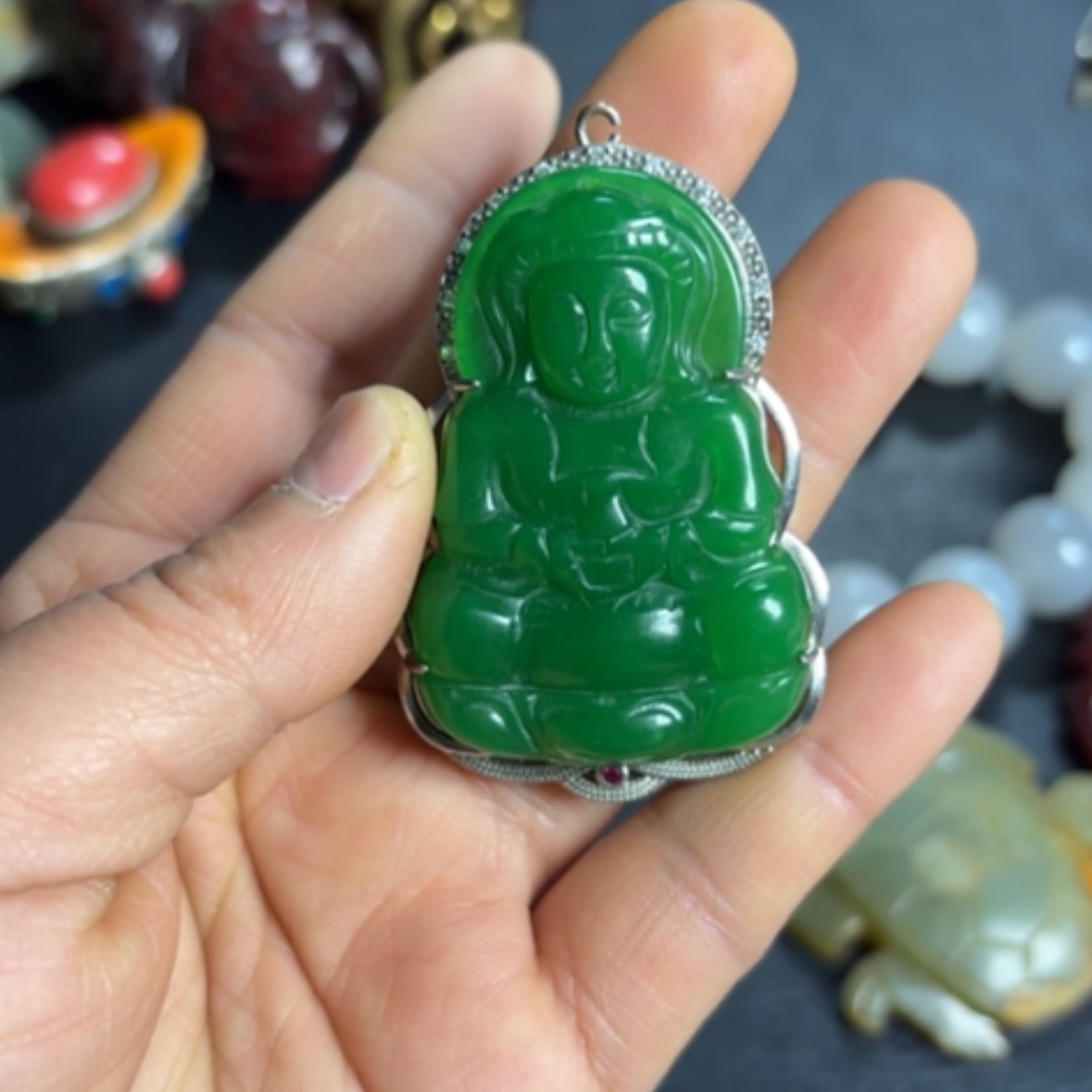 【闪购商品】紫金钵盂菩提把件