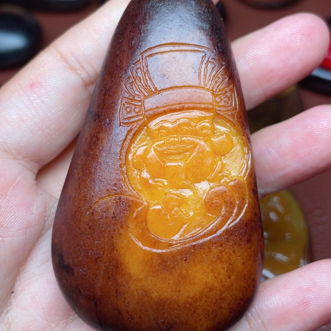 和田玉颈饰未镶嵌雪*