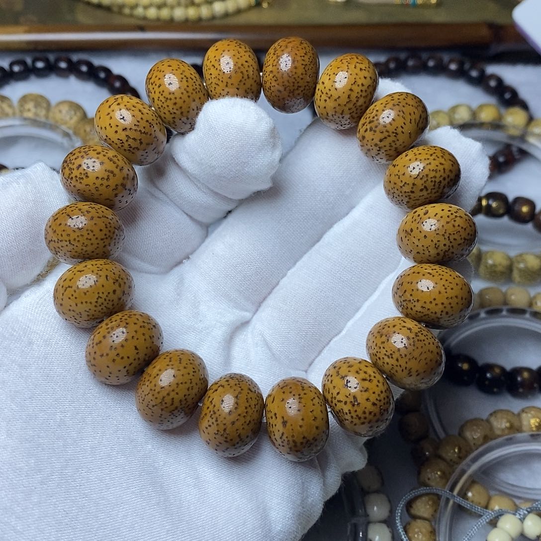 星月菩提手串17苹果毕业