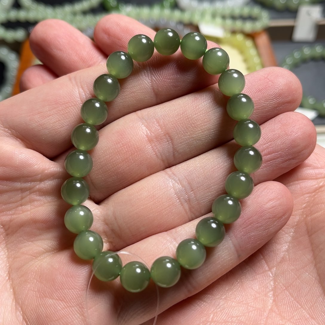 和田玉手链未镶嵌