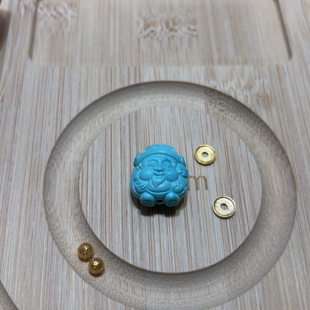 绿松石未镶嵌雕刻件雕刻件