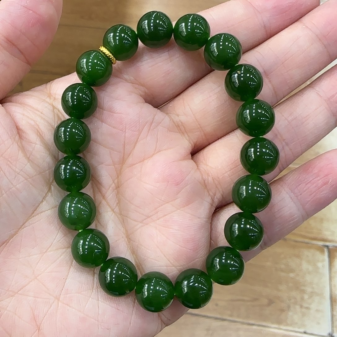 和田玉手串未镶嵌