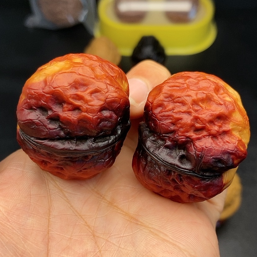 【闪购商品】把件文玩核桃40尺方尊妖蟾