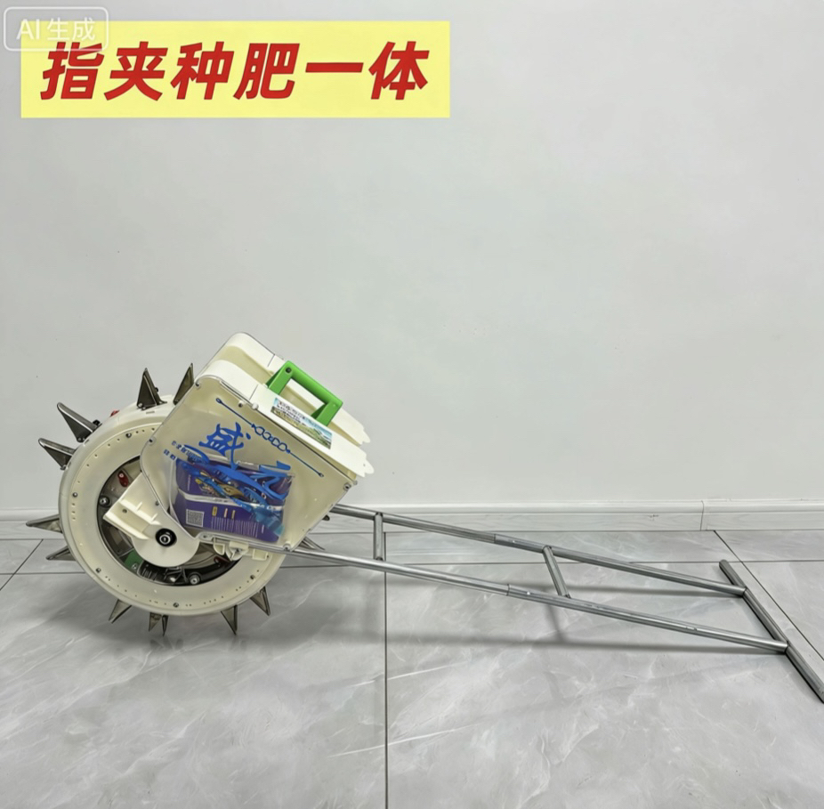 人推种肥同下指夹玉米播种器