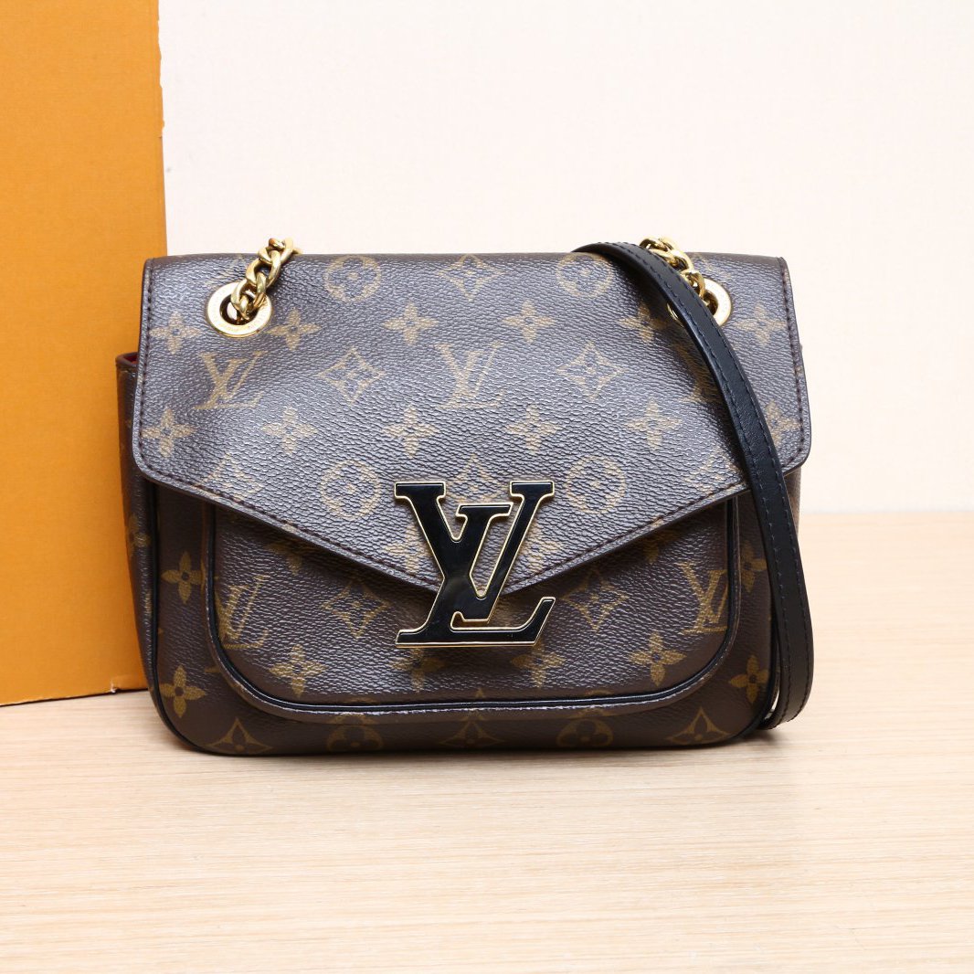 95新 LouisVuitton/路易威登 斜挎包链条邮差包 老花 P205438733