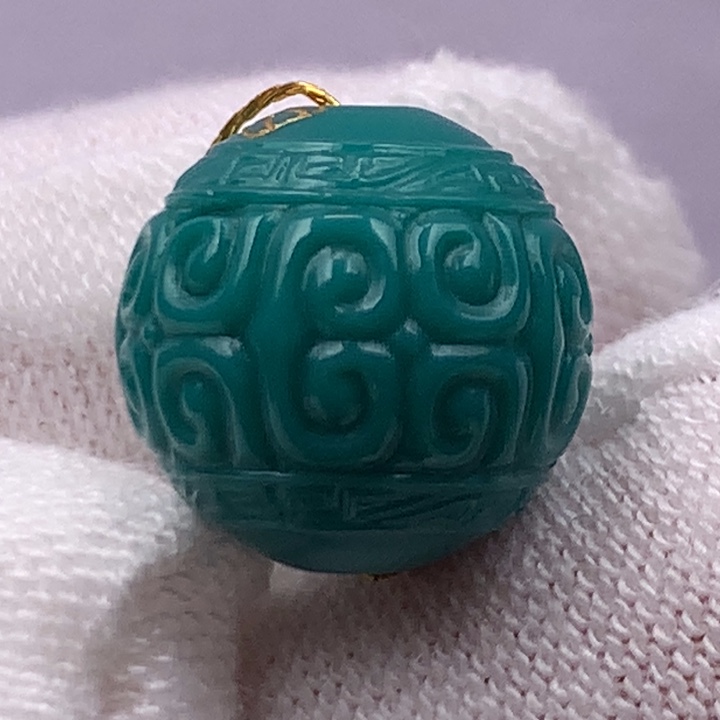 绿松石车挂未镶嵌