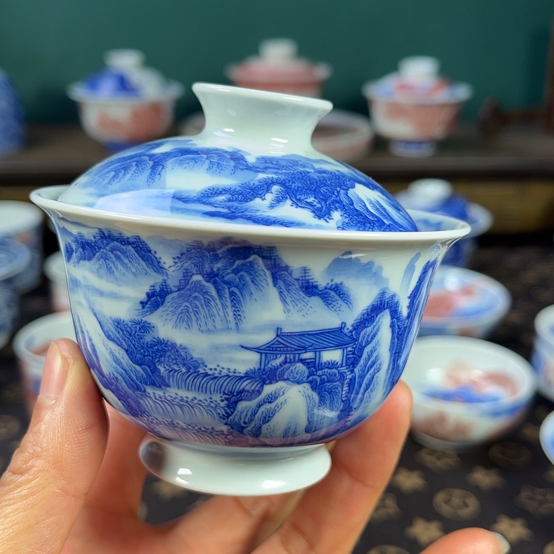 瓷片景德镇市手工手绘