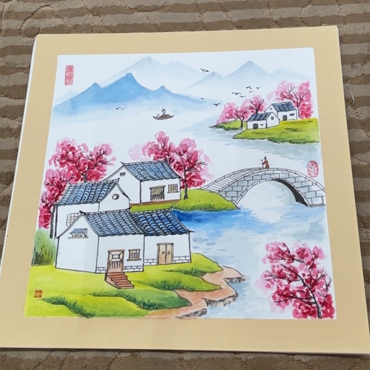 国画花鸟的翅膀是一50.50