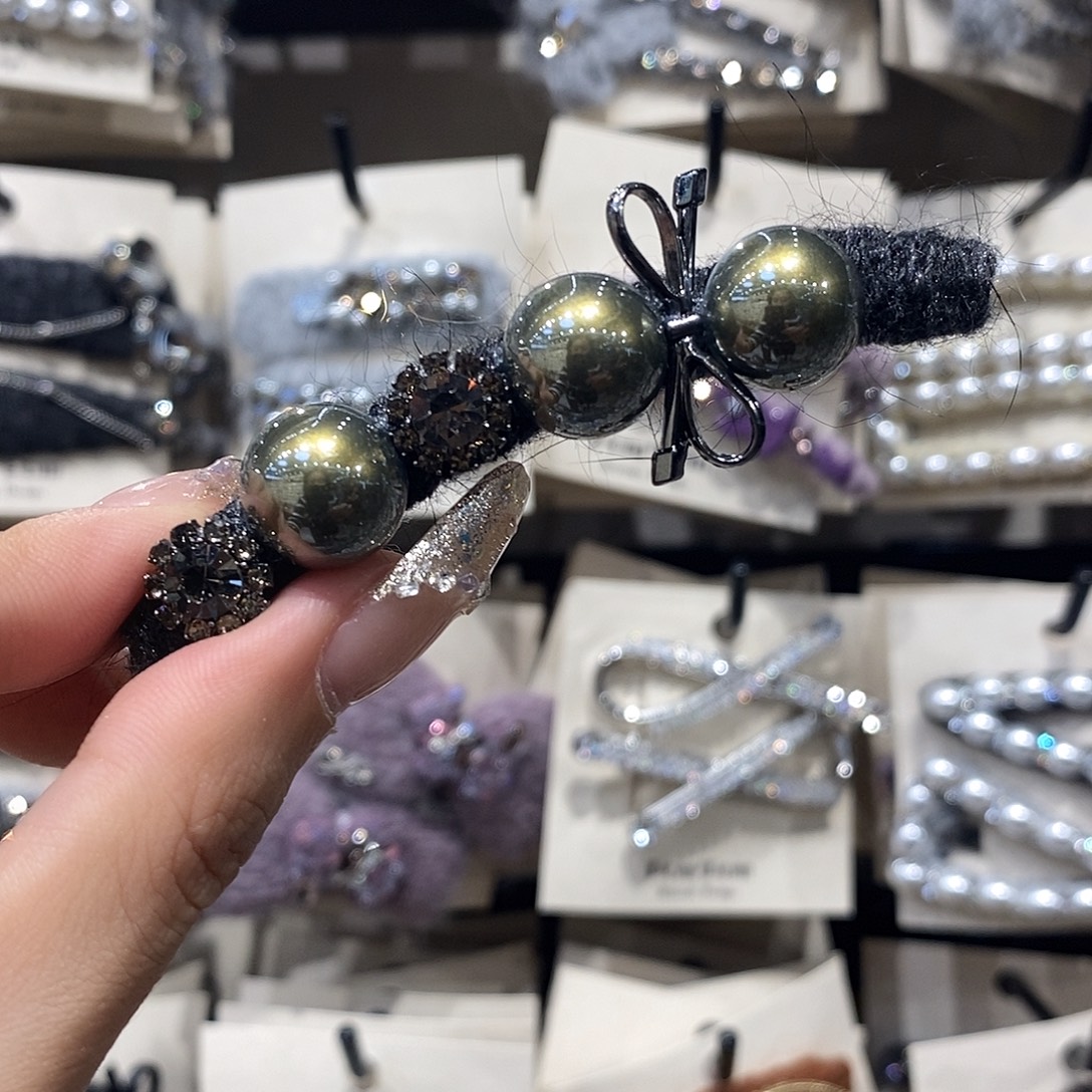 布艺铁合金鸭嘴夹