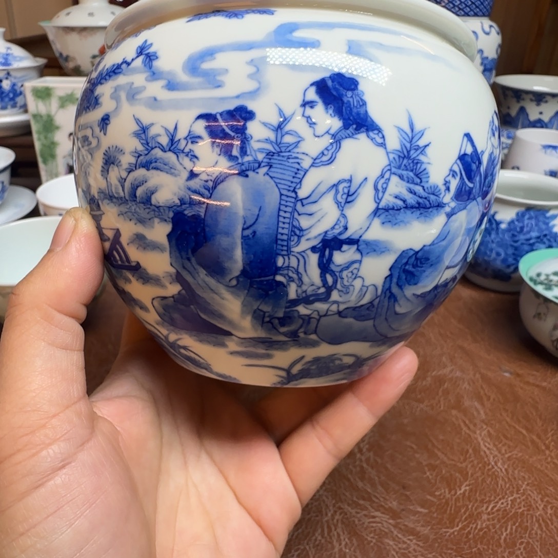 摆件陶今天晚上的月亮很美