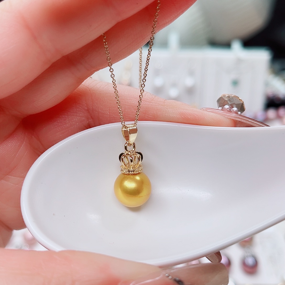 合金吊坠(赠链)淡水珍珠