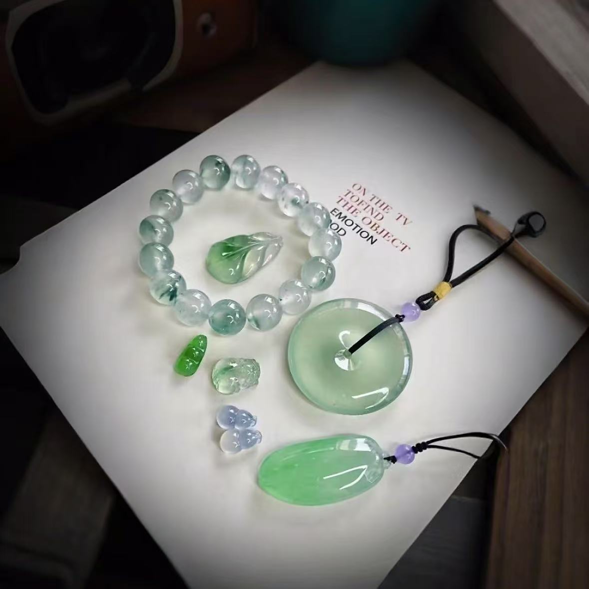 精品吊坠+手镯 直播通用改价链接（一物一拍 请直播间挑选）