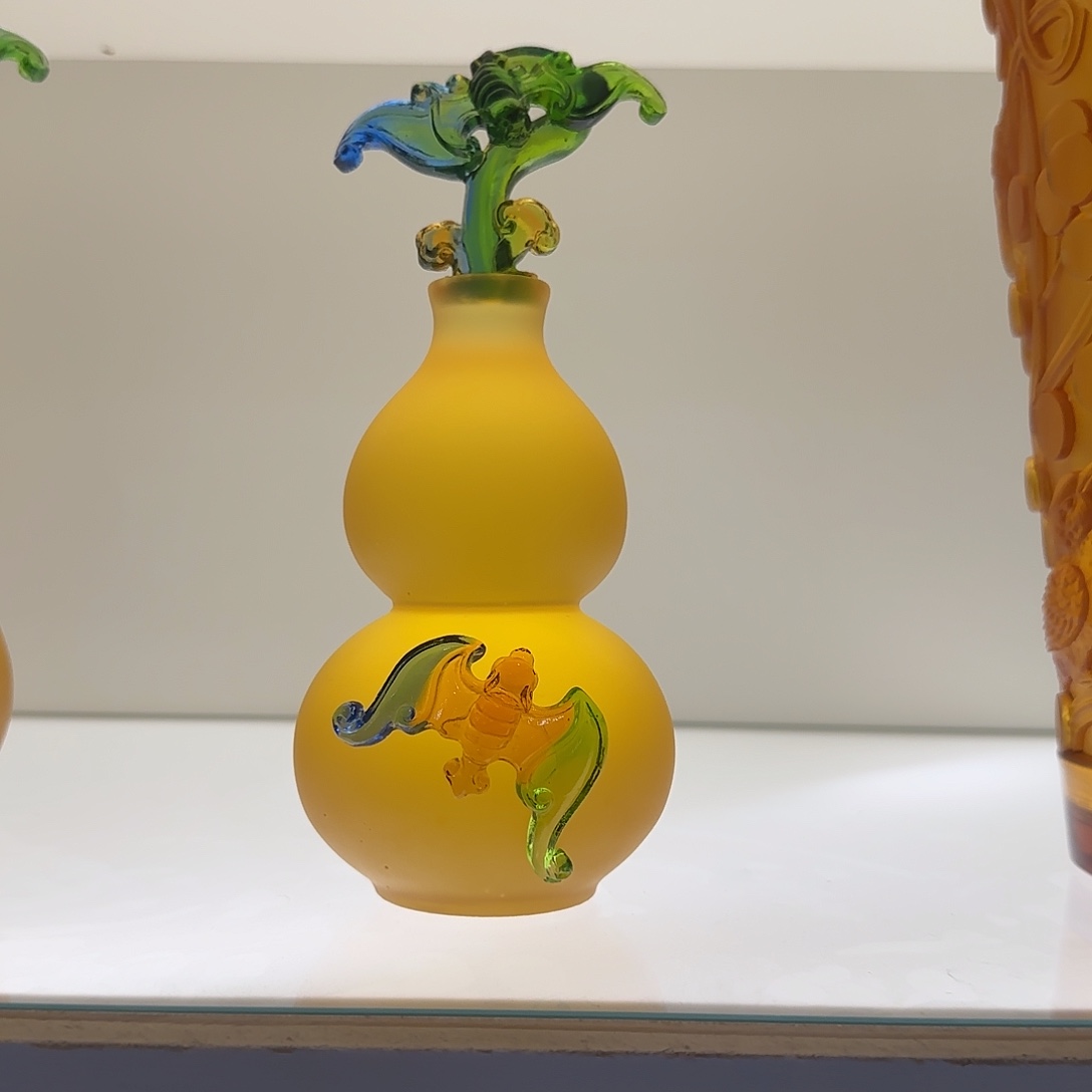 知***乐手工艺品琉璃福禄寿禧小