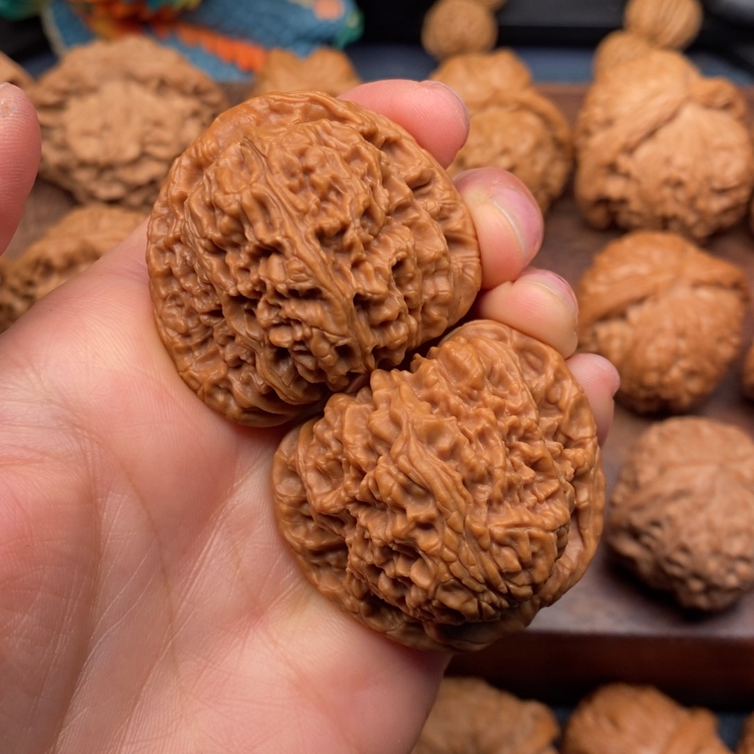 文玩核桃把件40.5全品南疆