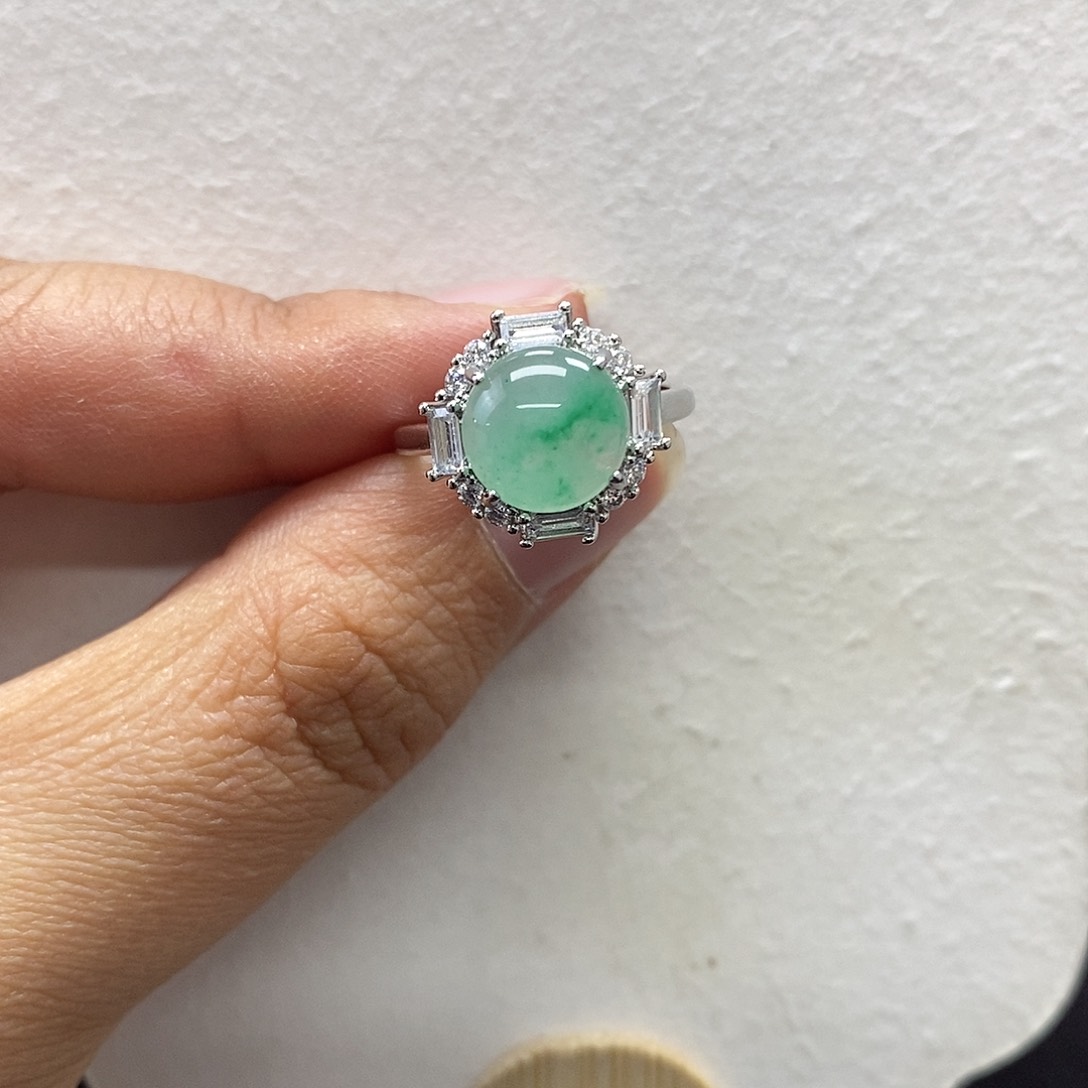 石英质玉戒指合金