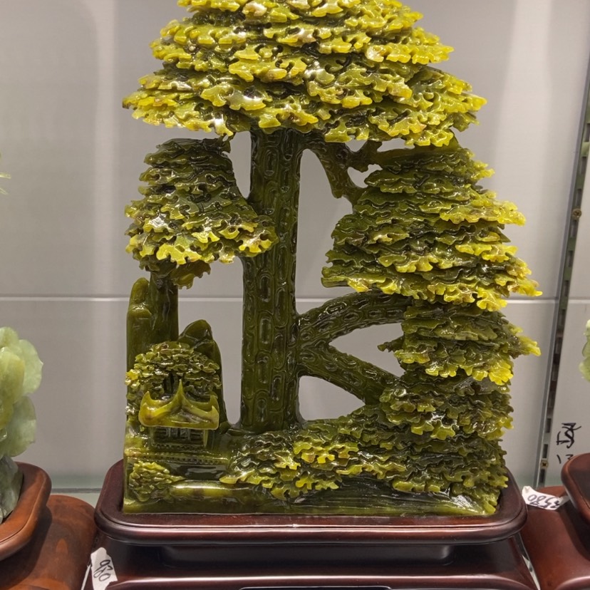 【闪购商品】未镶嵌蛇纹石玉（覆膜）珠宝奇石