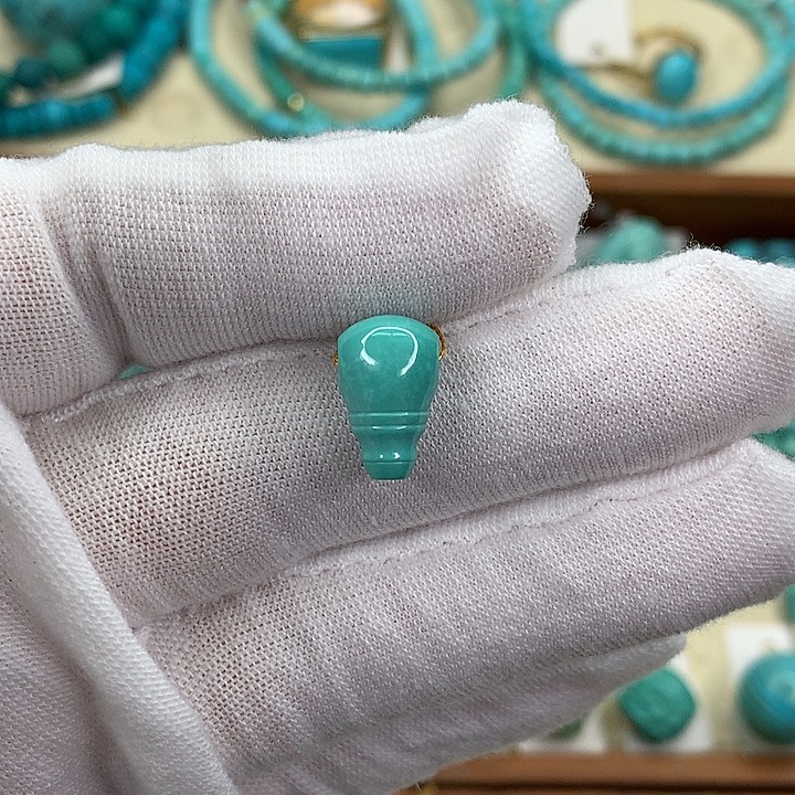 绿松石挂件未镶嵌