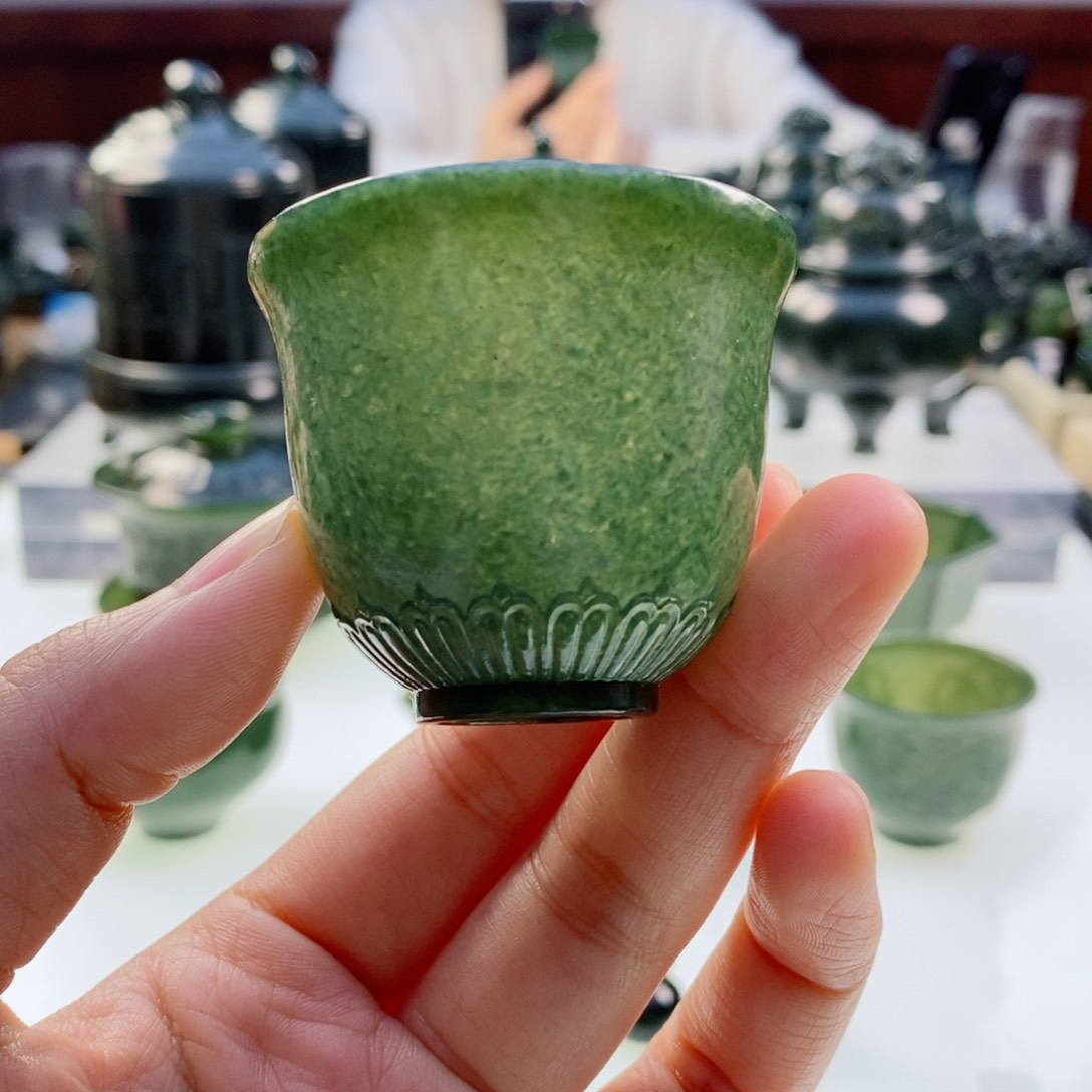 和田玉（青玉）摆件未镶嵌