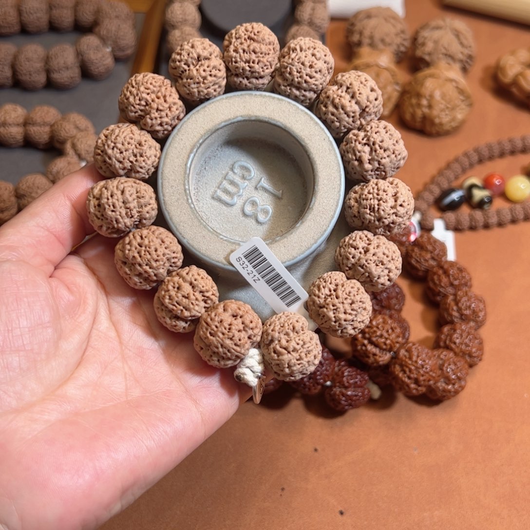 金刚菩提手串21梁芙蓉深沟爆肉大金刚菩提手串