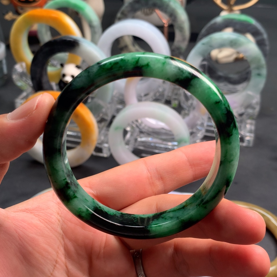 定制翡翠翡翠手镯未镶嵌