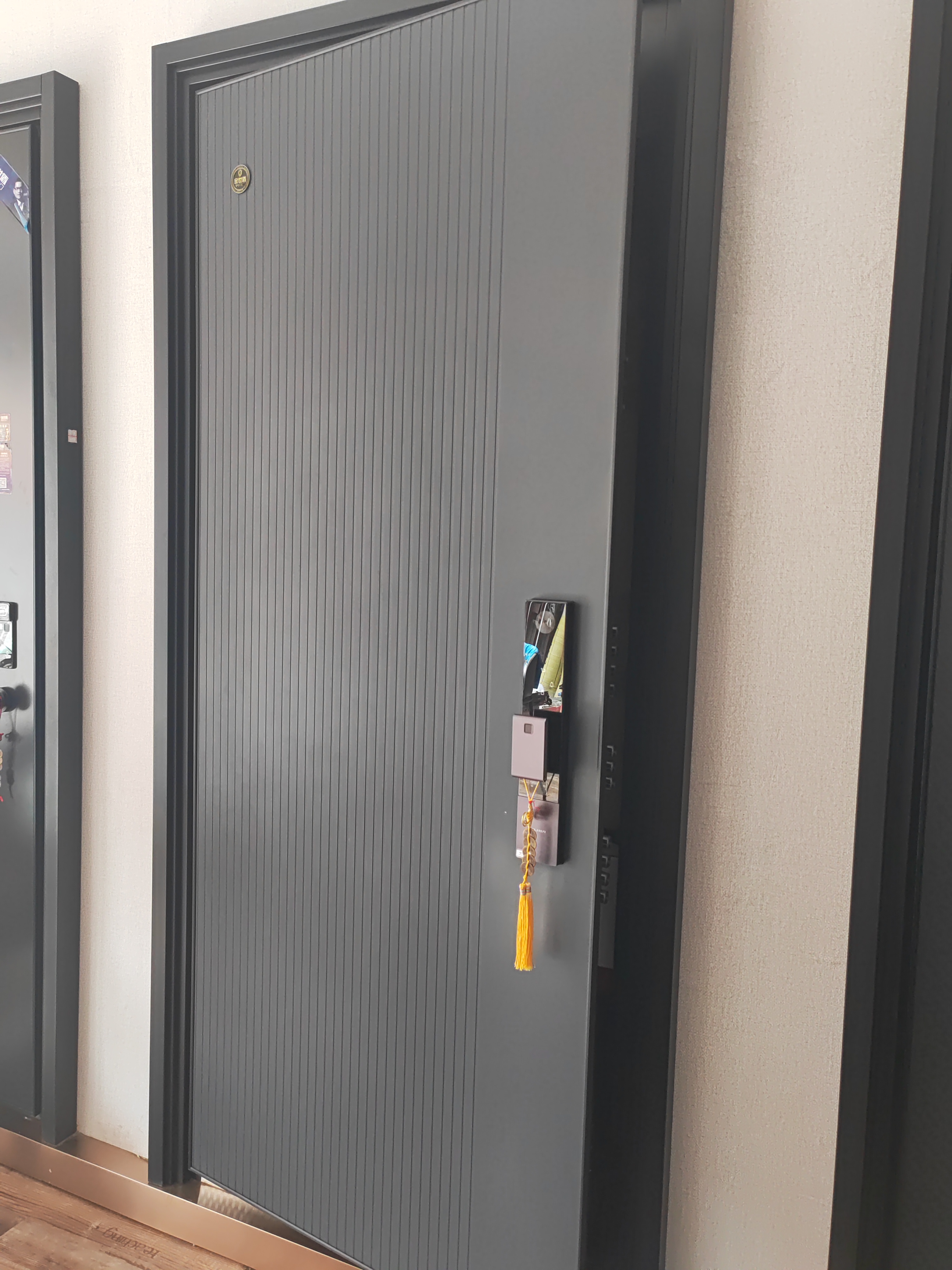 2.0锌镁合金精雕板纳米抗菌耐耐氟碳漆4级防盗入户门