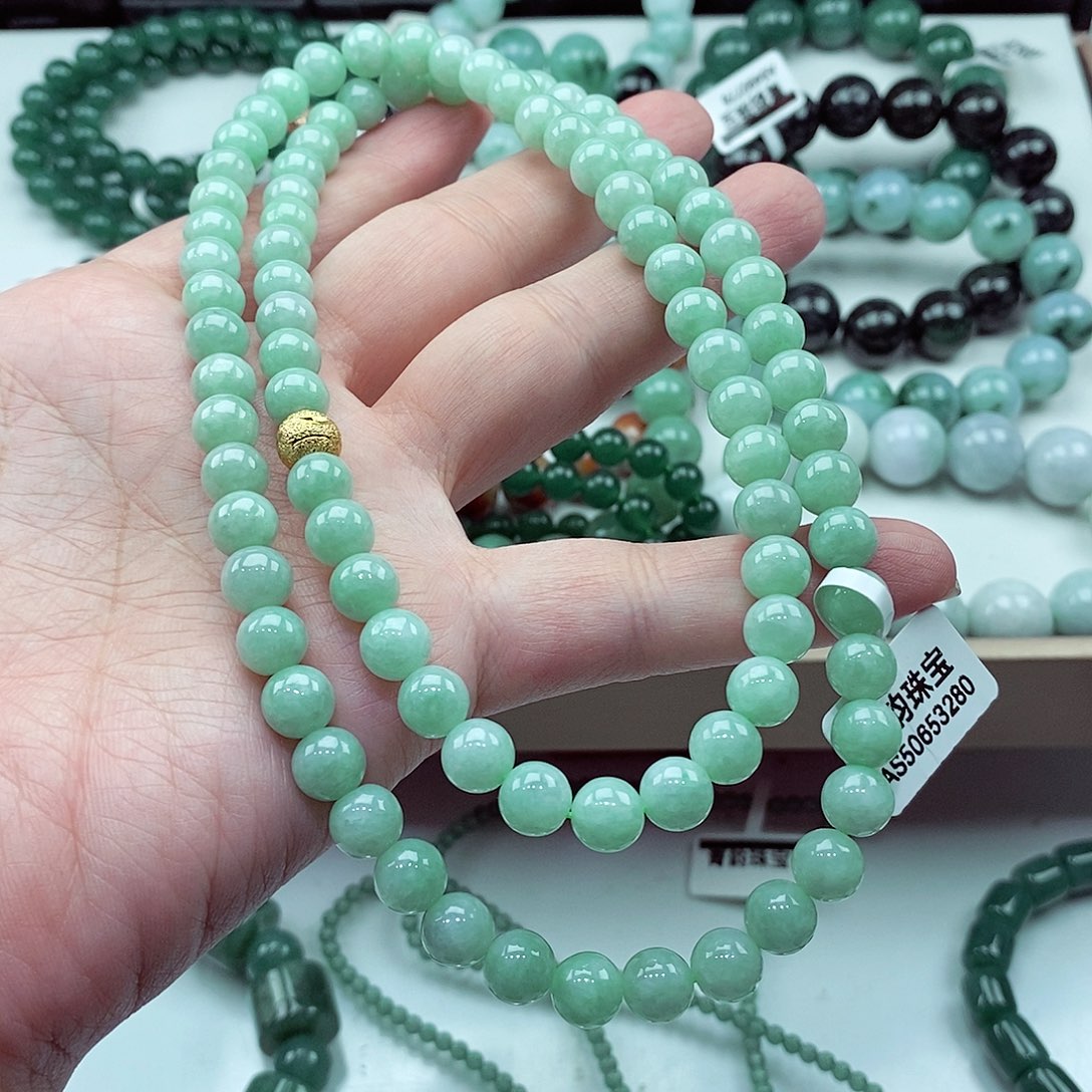 毛衣链未镶嵌翡翠