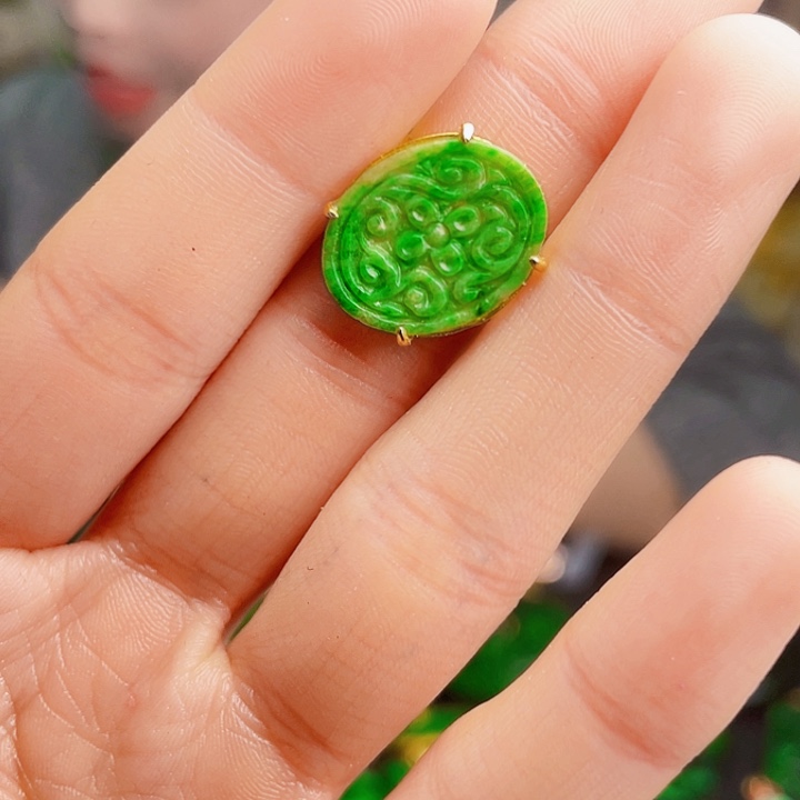 翡翠银S925镶嵌颈饰多样性