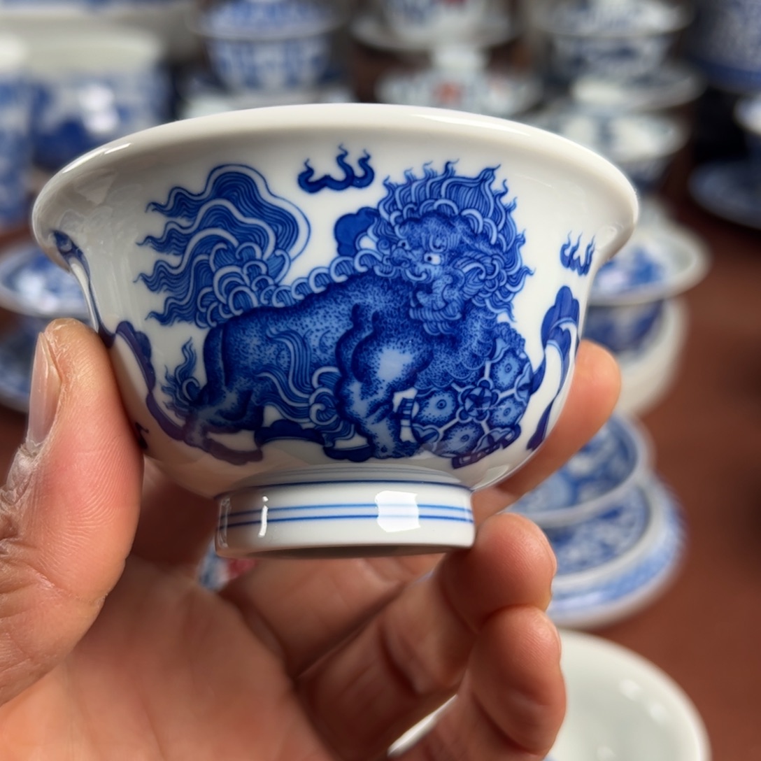 此***明陶瓷茶具家用茶具