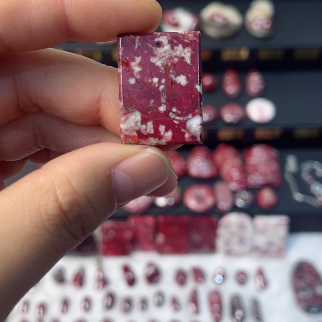 天然辰砂天然朱砂无事牌22