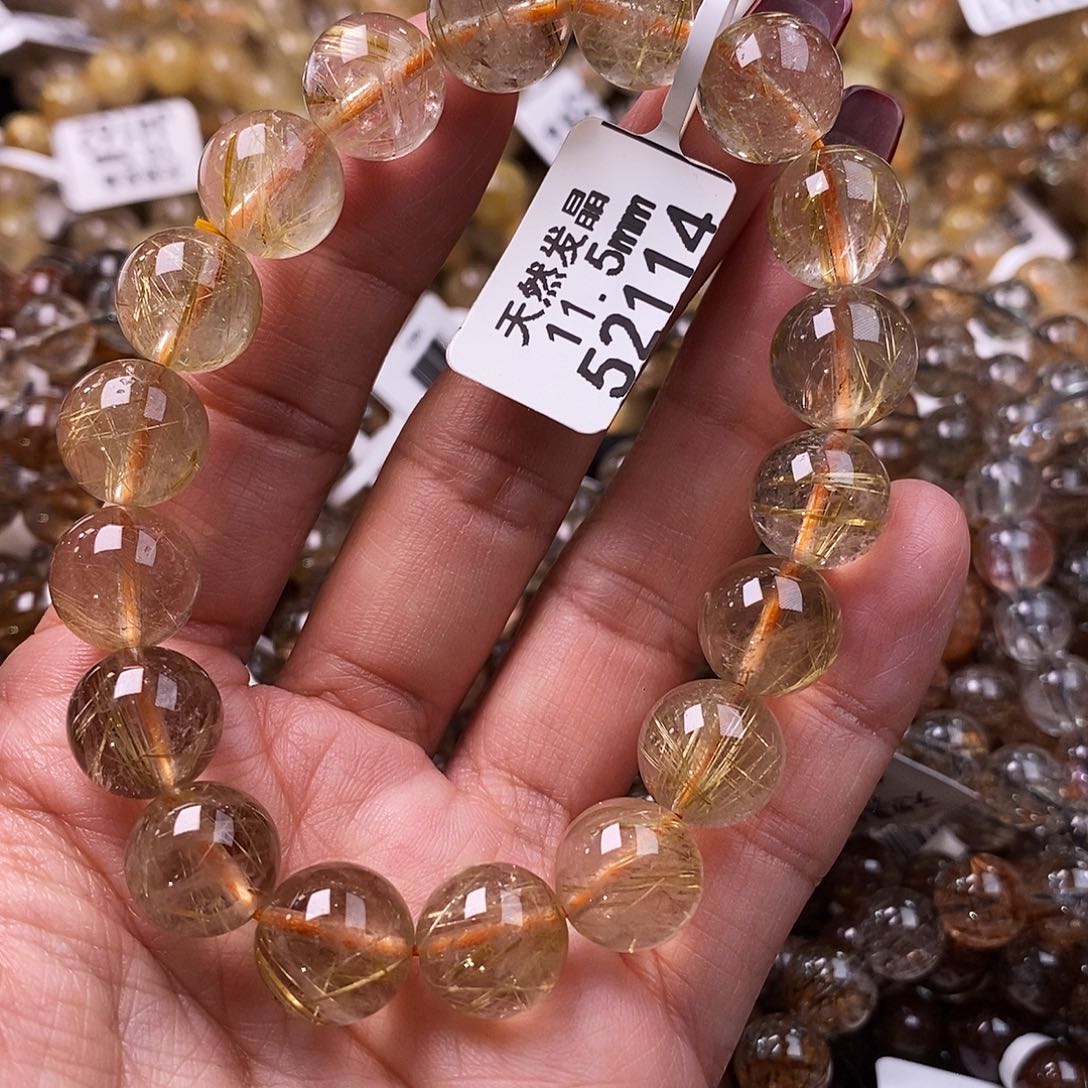 水晶手链未镶嵌水