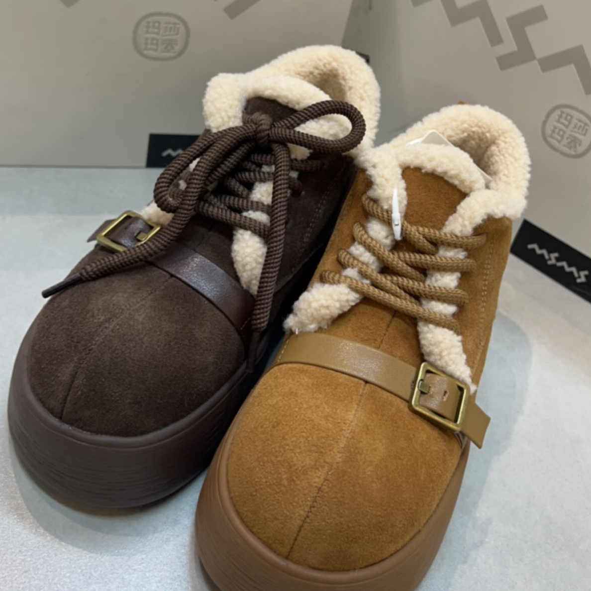 玛莎玛索200-300厚底勃肯