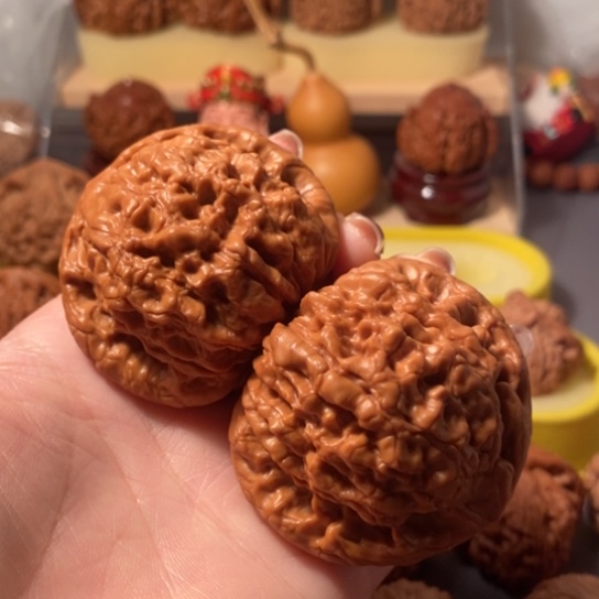 文玩核桃吊坠52龙鼎