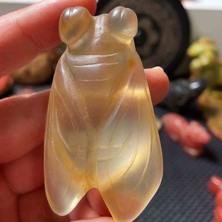 蛇纹石玉未镶嵌挂件