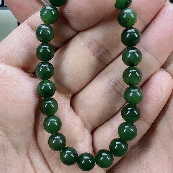 和田玉手串未镶嵌